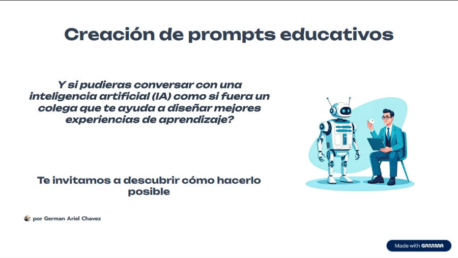 Creación de prompts educativos